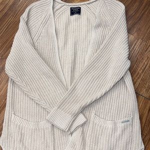 A&F Tan Cardigan